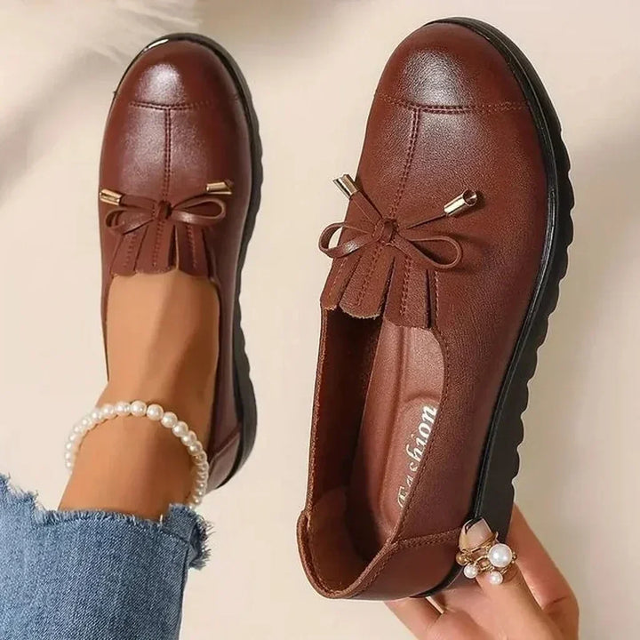 Lara | Mocassins Orthopédiques en Cuir Confort