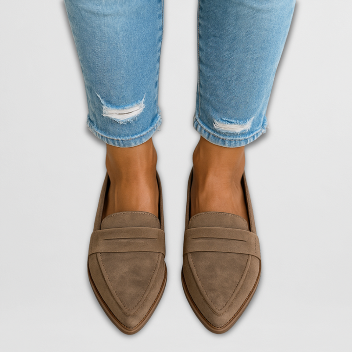 Margot - Mocassins en Suède Confort
