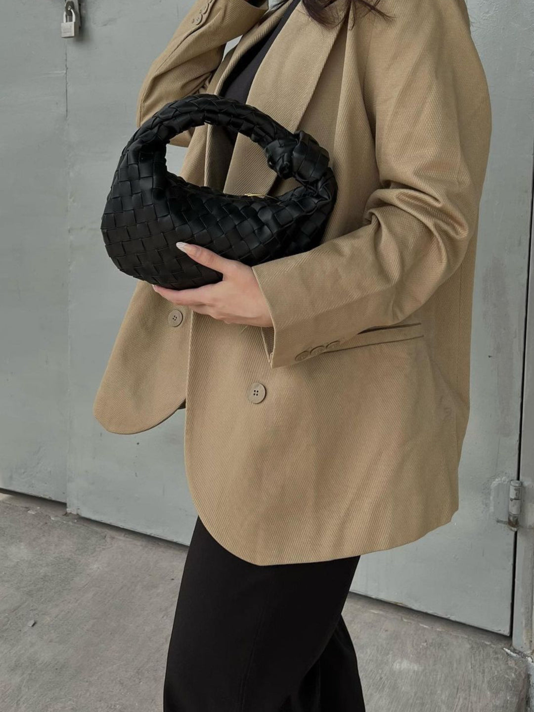 Sac Mini à Poignée Tressée Marigold