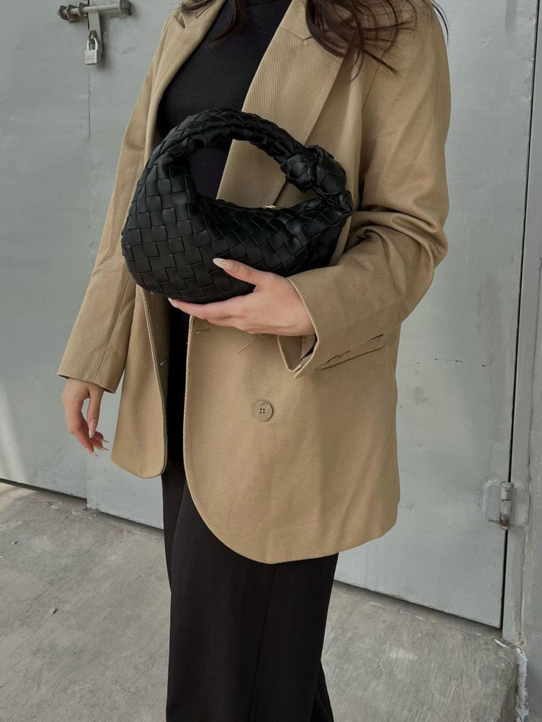 Sac Mini à Poignée Tressée Marigold
