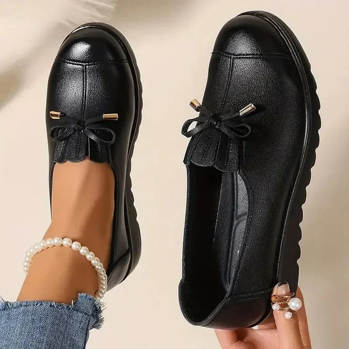 Lara | Mocassins Orthopédiques en Cuir Confort