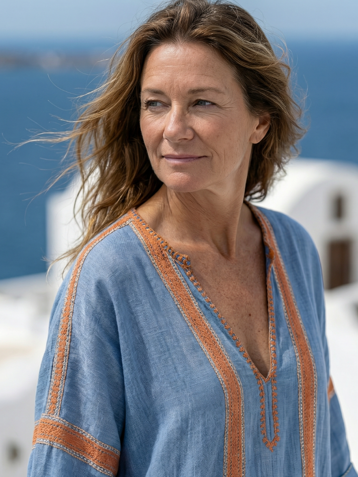 DLEACROIX | Robe Midi à Structure Douce Avenor