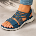 DELACROIX | Sandales Orthopédiques Tressées Confort Sofia