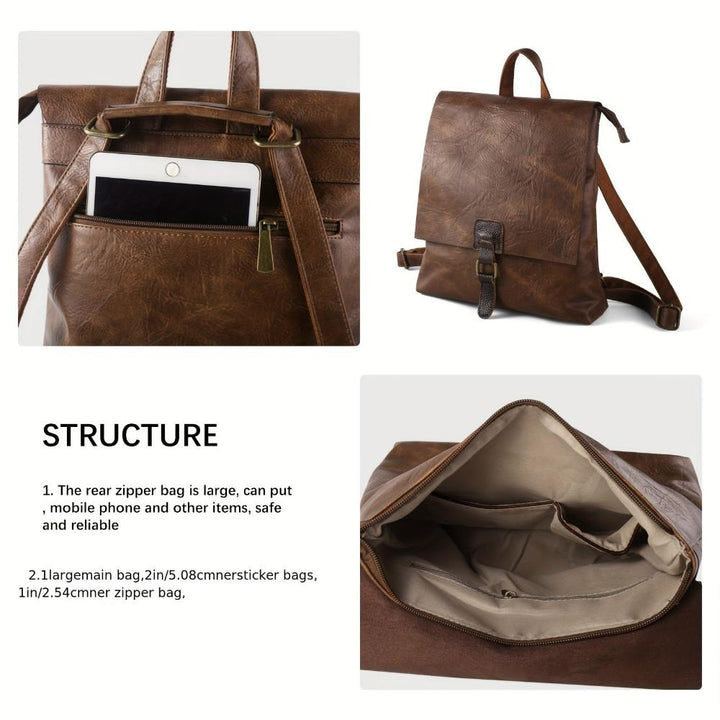 Ermelinde – Sac à dos multifonction rétro
