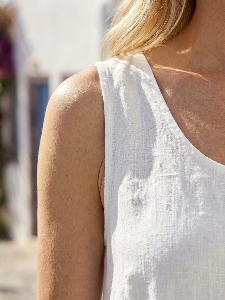 DELACROIX | Robe midi sans manches Ismera