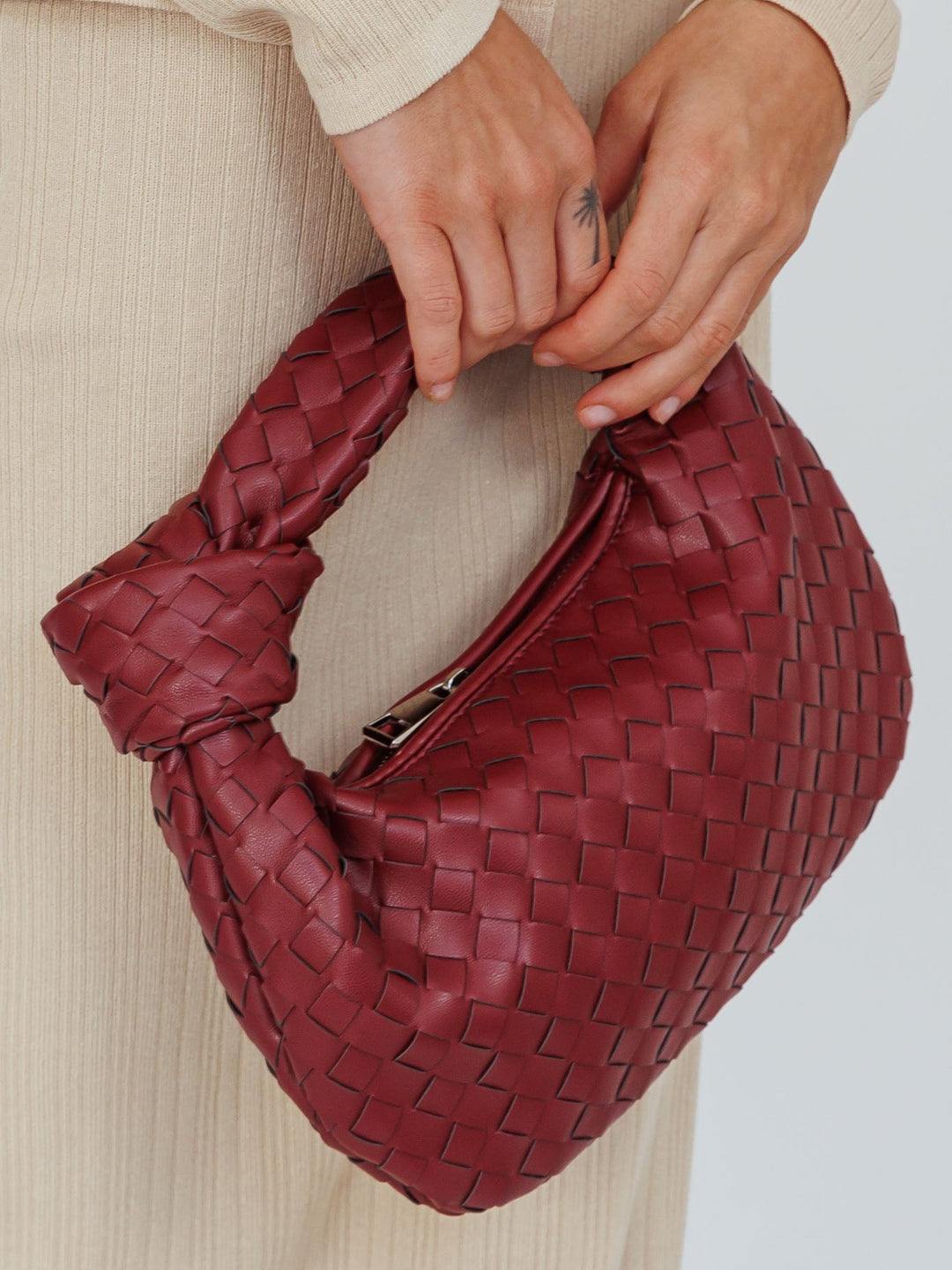 Sac Mini à Poignée Tressée Marigold