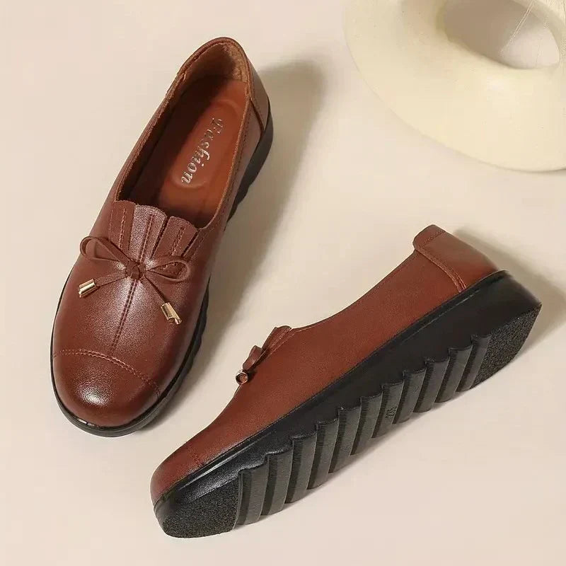 Lara | Mocassins Orthopédiques en Cuir Confort