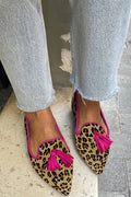 Asma™ - Chaussures plates à imprimé léopard