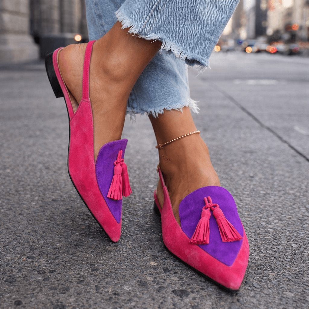 Eliza | Sandales à Talons avec Franges