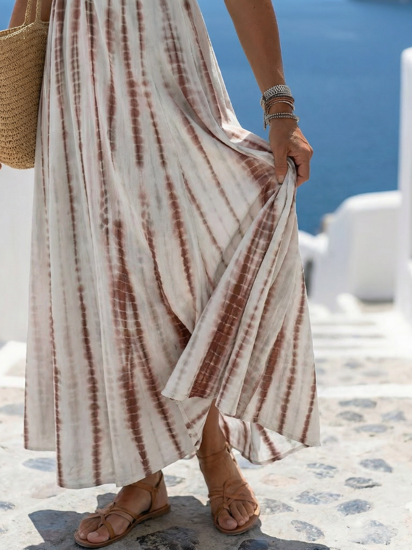 DLEACROIX | Robe Midi Teintée Détente Karys