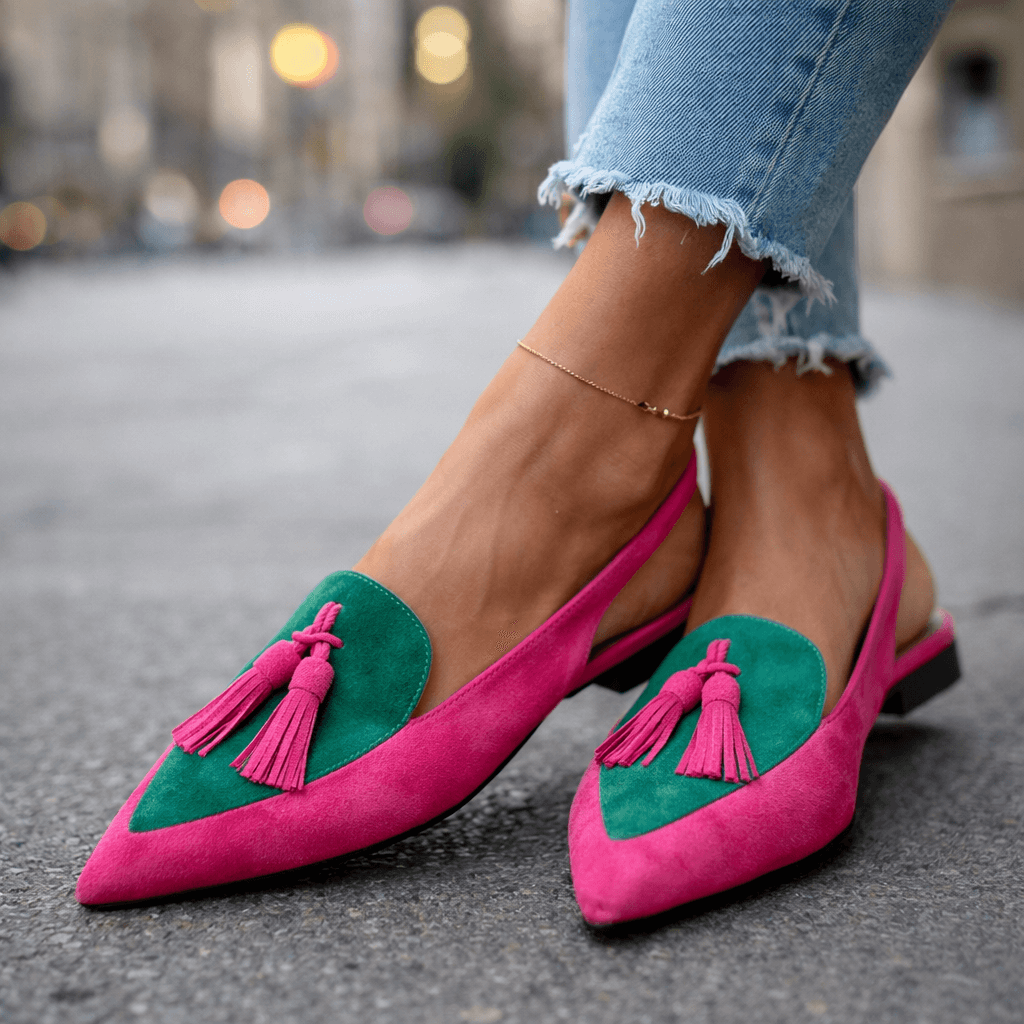 Eliza | Sandales à Talons avec Franges