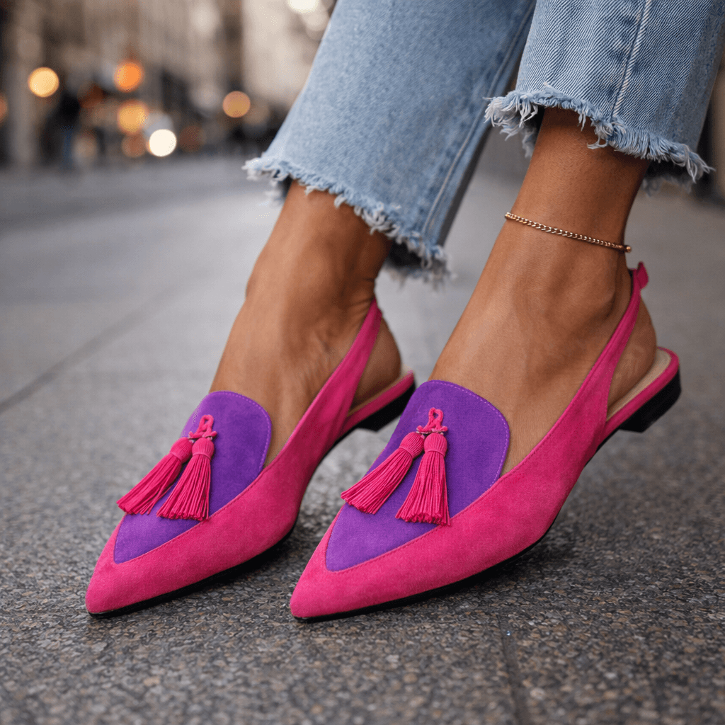 Eliza | Sandales à Talons avec Franges
