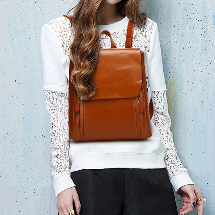 Hannelore – Sac à dos vintage avec motif matelassé
