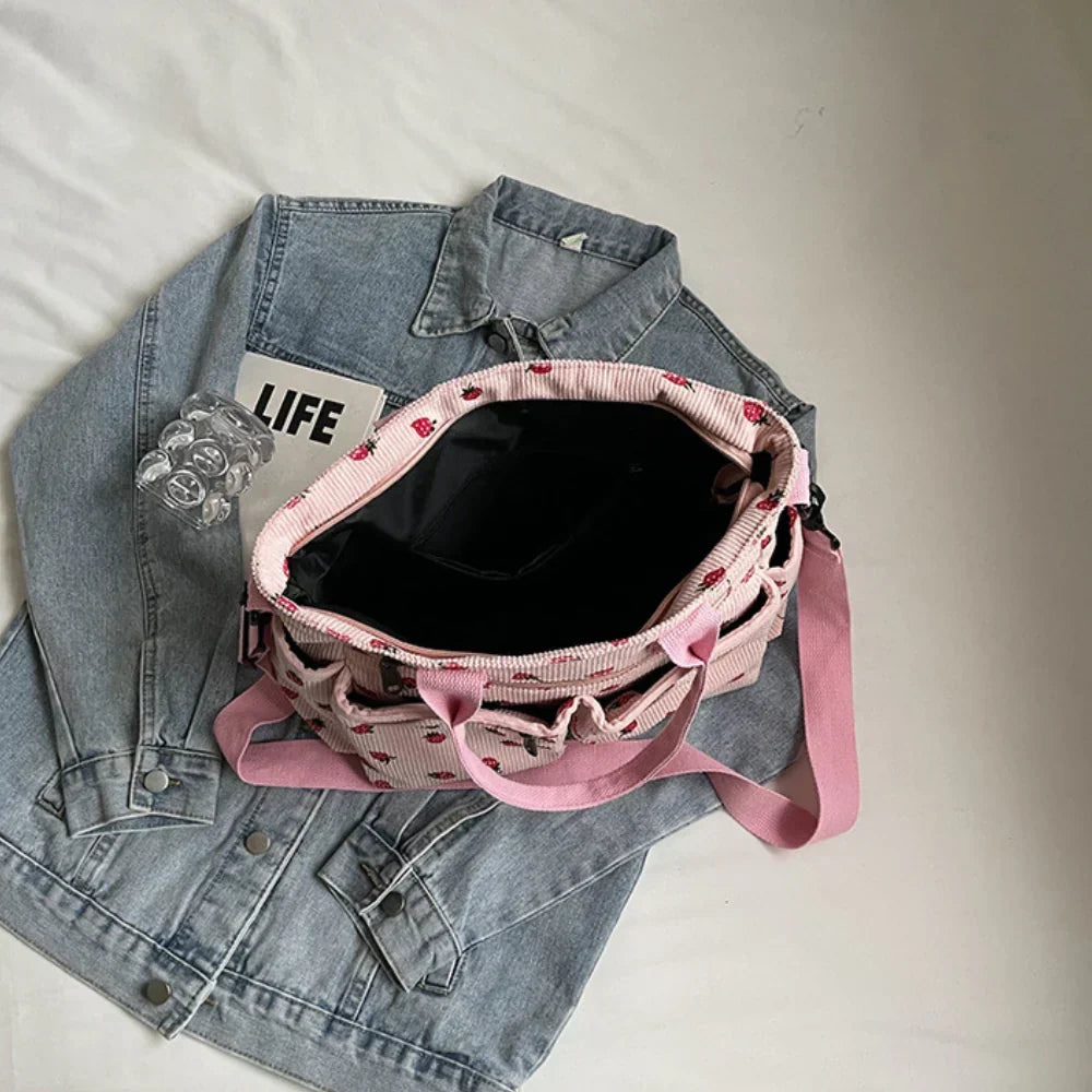 Rosie - Sac fourre-tout fraise