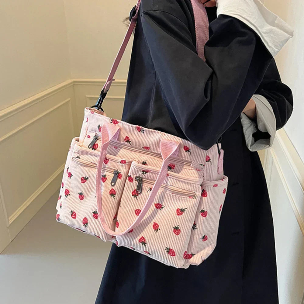 Rosie - Sac fourre-tout fraise