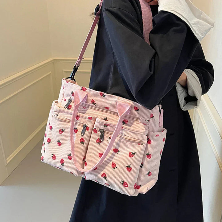 Rosie - Sac fourre-tout fraise