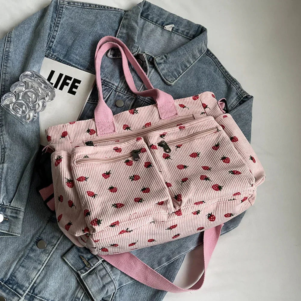 Rosie - Sac fourre-tout fraise
