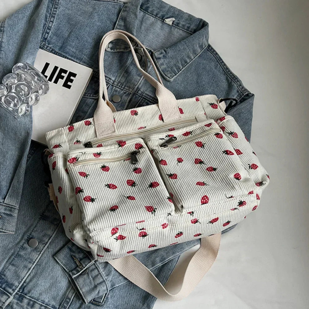 Rosie - Sac fourre-tout fraise