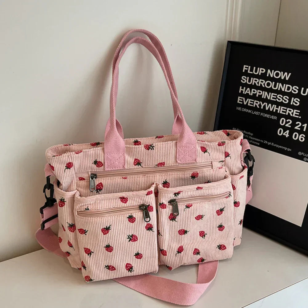 Rosie - Sac fourre-tout fraise