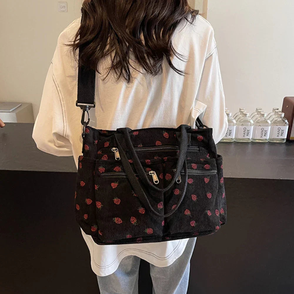 Rosie - Sac fourre-tout fraise