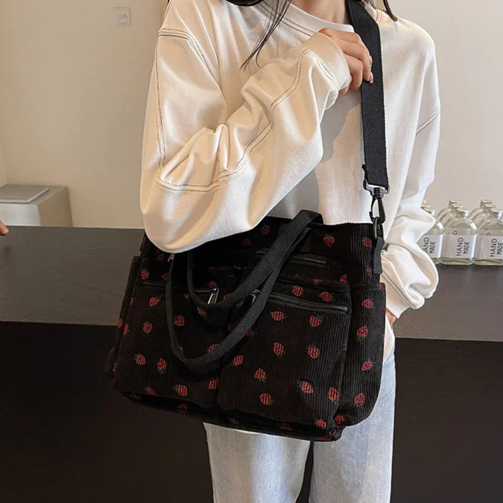 Rosie - Sac fourre-tout fraise