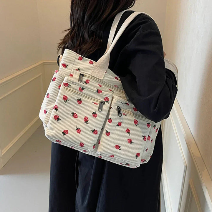 Rosie - Sac fourre-tout fraise