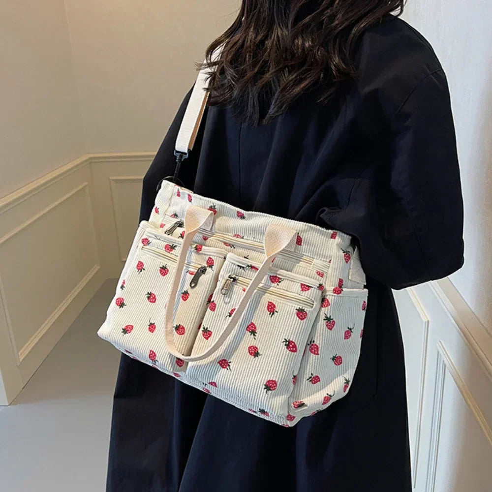 Rosie - Sac fourre-tout fraise