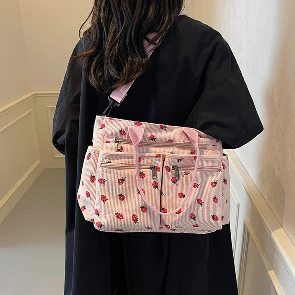 Rosie - Sac fourre-tout fraise