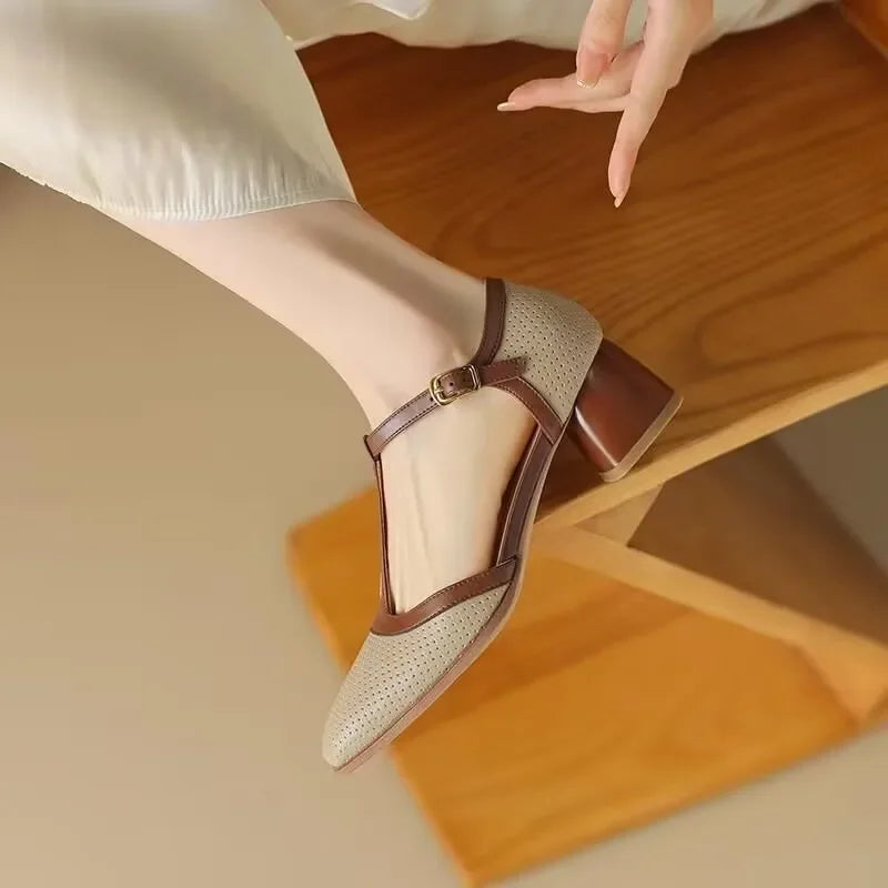 DELACROIX | Chaussures orthopédiques à talon moyen Catarina