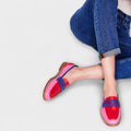 Vivian - Mocassins Colorés en Patchwork