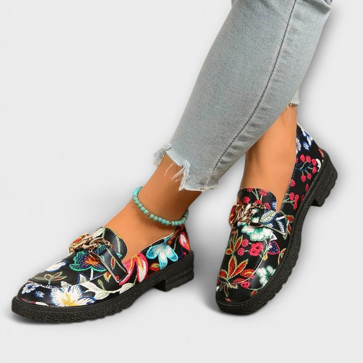 Camille - Mocassins Multicolores Audacieux