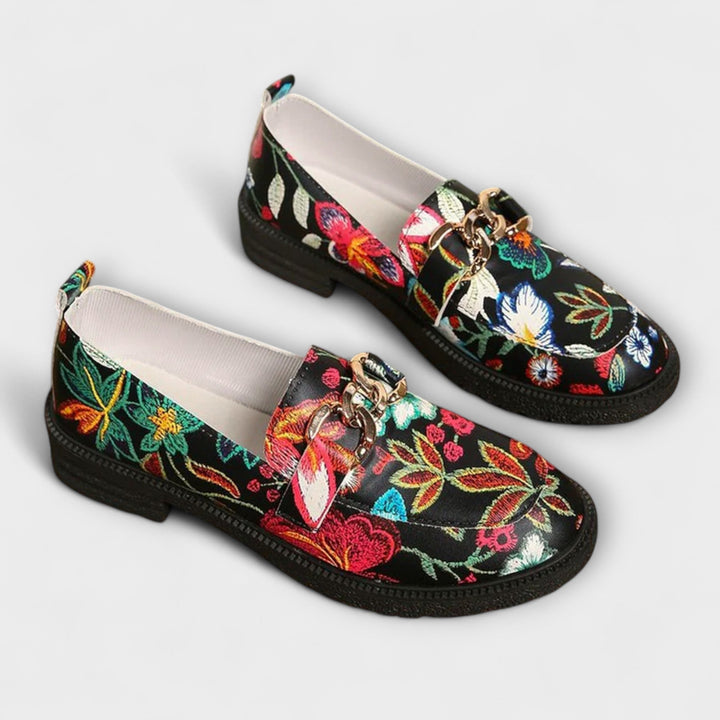 Camille - Mocassins Multicolores Audacieux