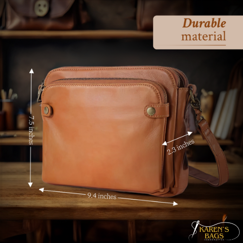Annika – Sac à main en cuir d&